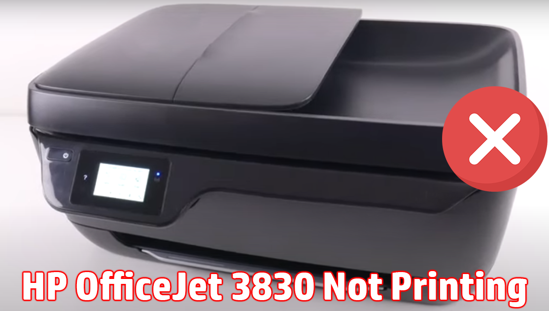 HP OfficeJet 3830 Not Printing