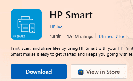 Reconnect HP DeskJet 4100 to HP Smart App