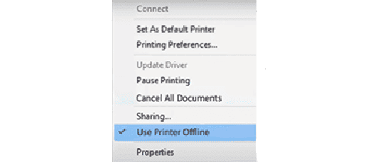 Set HP DeskJet 4100 as Default Printer
