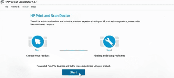 Use HP Print and Scan Doctor